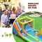 Multi Inflatable 8-in-1 Water Slide and Bounce House with Blower